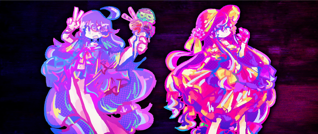 Dawn and Tsuki (alternate banner, summer edition) | Didn't stick to the original plan of this banner, but still looked cool