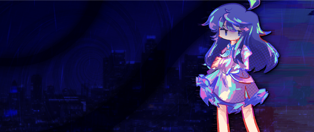 Dawn in a rainy city (banner) | Made for a friend's private account