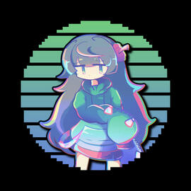 Allison (pfp) | The first artwork of the series, also the least quality