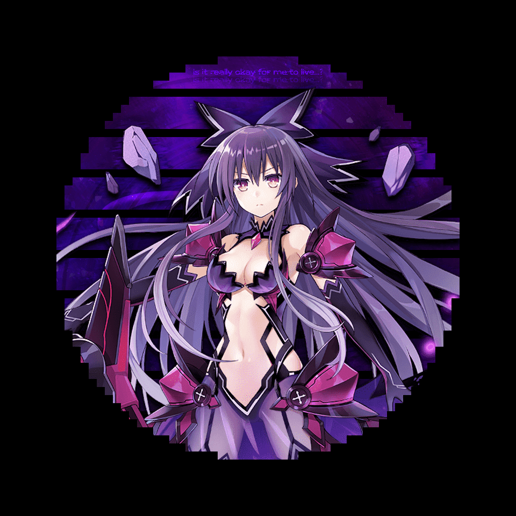 Tohka from Date A Live (pfp, animated)